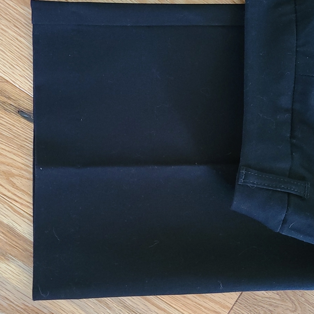 St. John's Bay Strt Leg Mid Rise Pants.  Sz 18W Black. Cotton/Spandex Blend NWOT - Picture 7 of 9